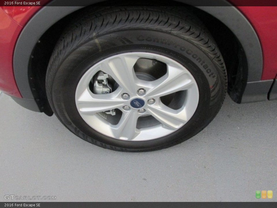 2016 Ford Escape SE Wheel and Tire Photo #107818745