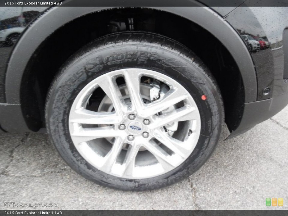 2016 Ford Explorer Limited 4WD Wheel and Tire Photo #107818778