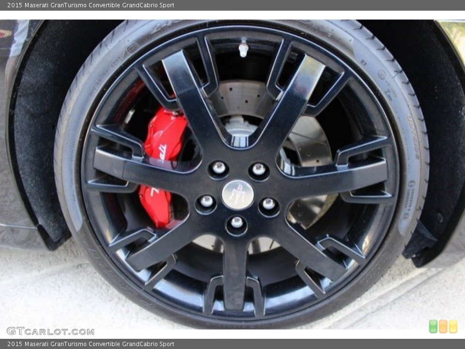 2015 Maserati GranTurismo Convertible GrandCabrio Sport Wheel and Tire Photo #107819327