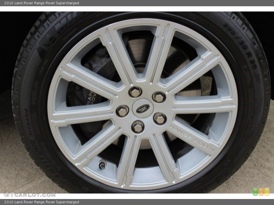 2010 Land Rover Range Rover Supercharged Wheel and Tire Photo #107822378