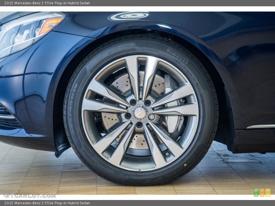 2015 Mercedes-Benz S 550e Plug-In Hybrid Sedan Wheel and Tire Photo #107847237