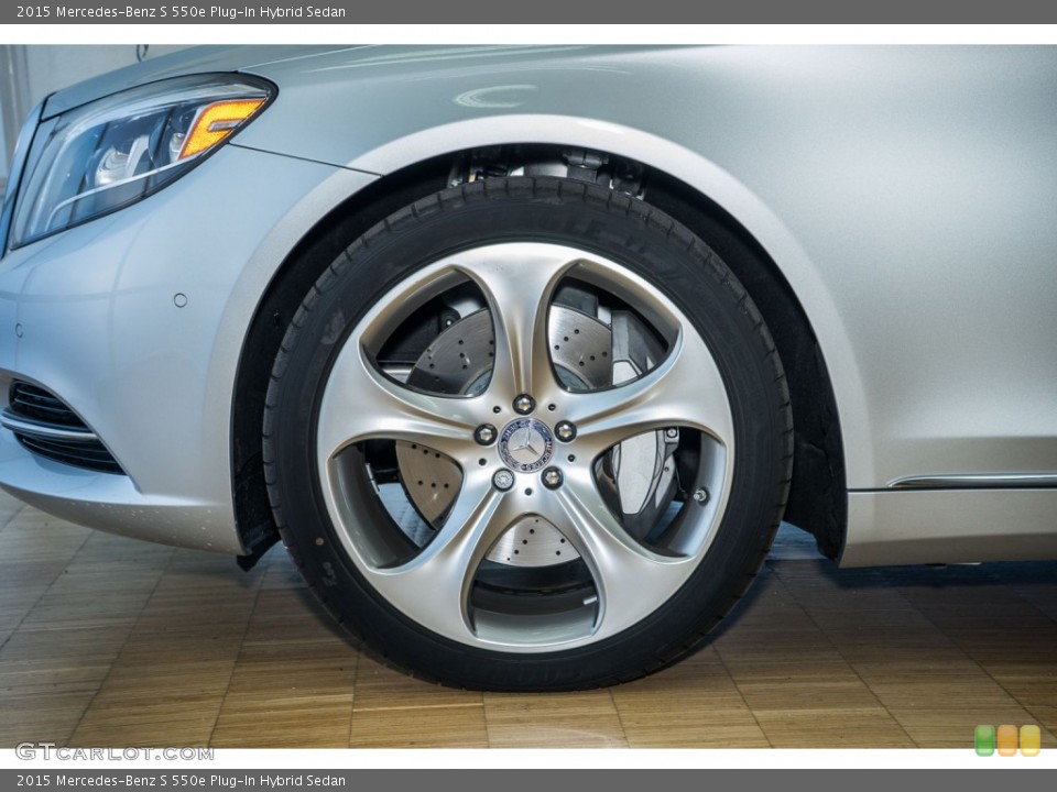 2015 Mercedes-Benz S 550e Plug-In Hybrid Sedan Wheel and Tire Photo #107848806