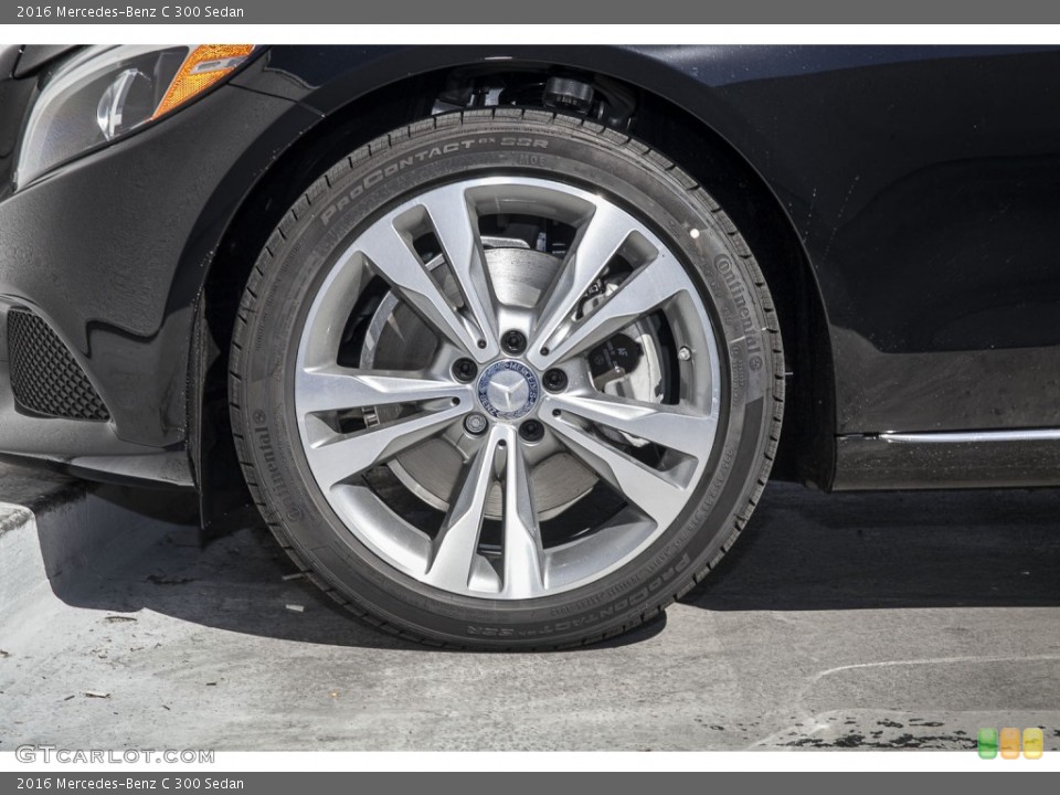 2016 Mercedes-Benz C 300 Sedan Wheel and Tire Photo #107850285