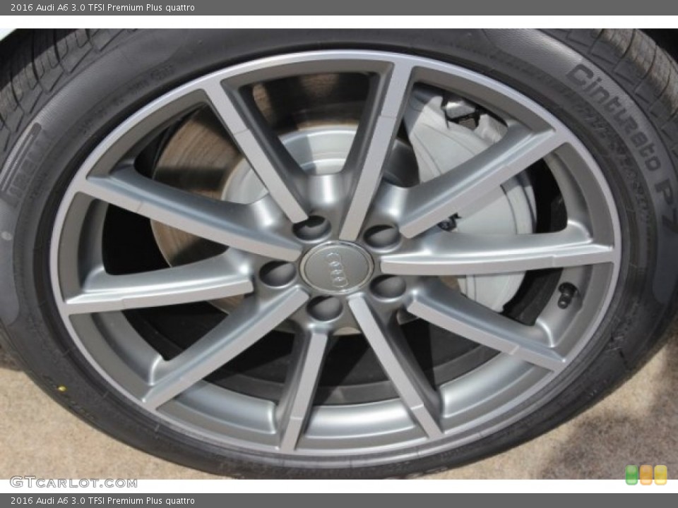 2016 Audi A6 3.0 TFSI Premium Plus quattro Wheel and Tire Photo #107856336
