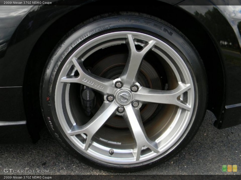 2009 Nissan 370Z NISMO Coupe Wheel and Tire Photo #107866782
