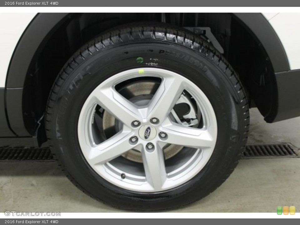 2016 Ford Explorer XLT 4WD Wheel and Tire Photo #107880469