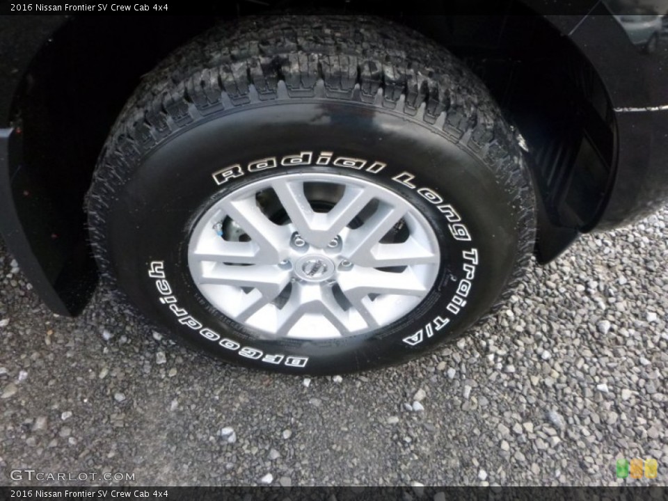 2016 Nissan Frontier SV Crew Cab 4x4 Wheel and Tire Photo #107888736