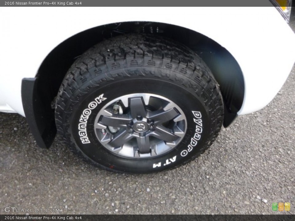 2016 Nissan Frontier Pro-4X King Cab 4x4 Wheel and Tire Photo #107889731