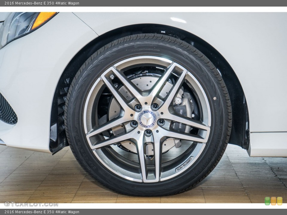 2016 Mercedes-Benz E 350 4Matic Wagon Wheel and Tire Photo #107904240