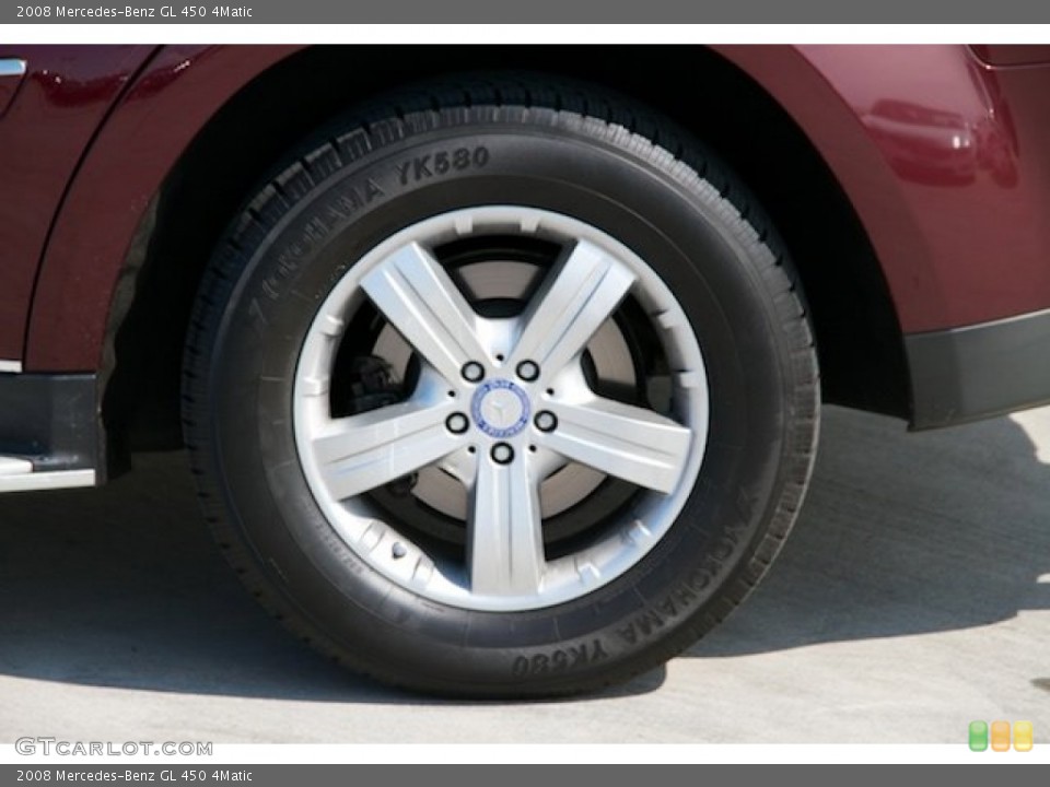2008 Mercedes-Benz GL 450 4Matic Wheel and Tire Photo #107907492