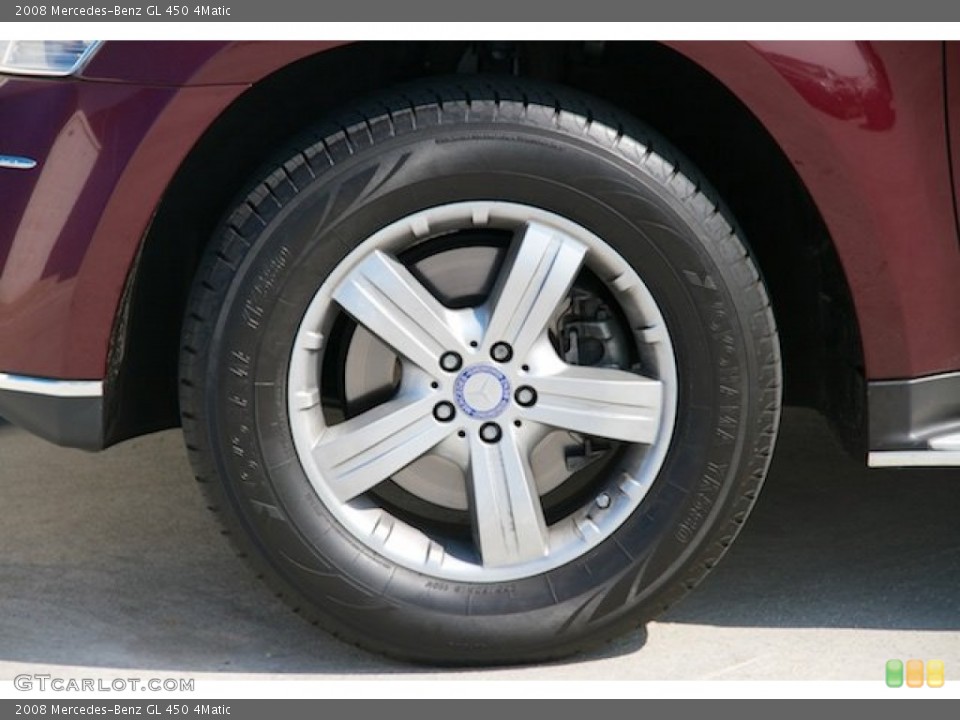 2008 Mercedes-Benz GL 450 4Matic Wheel and Tire Photo #107907513
