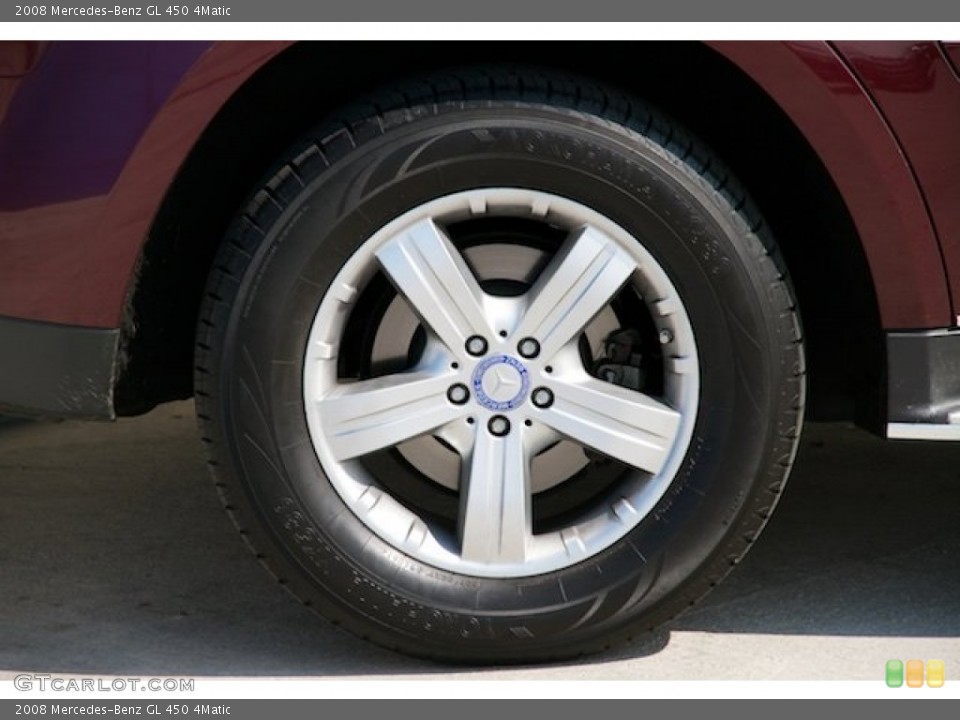 2008 Mercedes-Benz GL 450 4Matic Wheel and Tire Photo #107907549