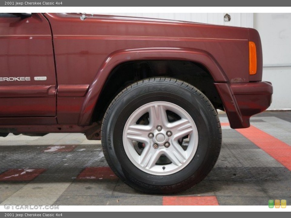 2001 Jeep Cherokee Classic 4x4 Wheel and Tire Photo #107909175