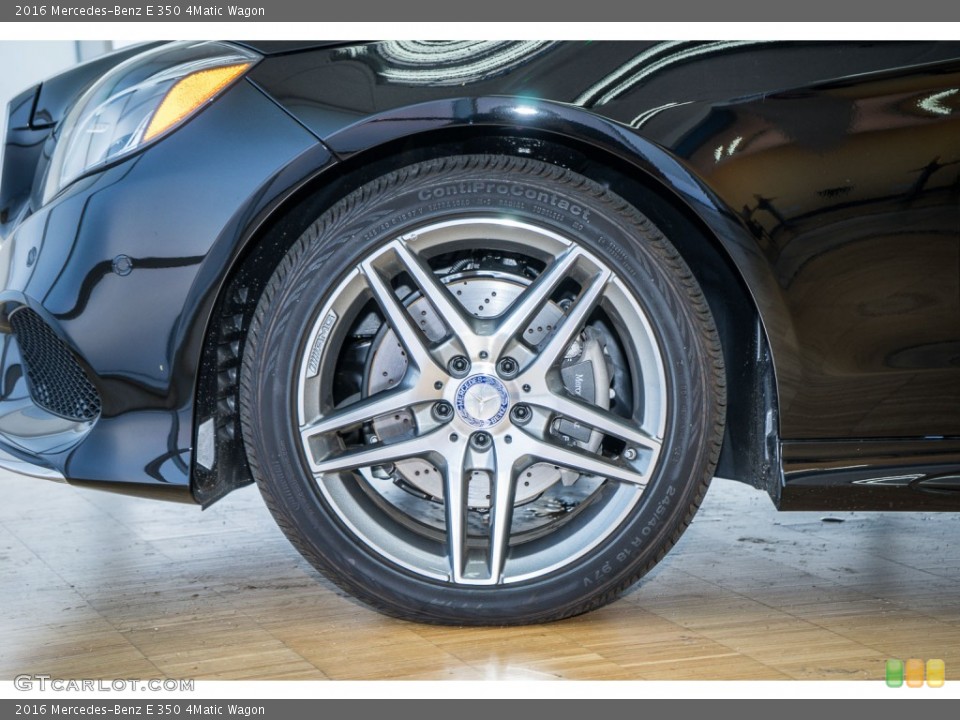 2016 Mercedes-Benz E 350 4Matic Wagon Wheel and Tire Photo #107924572