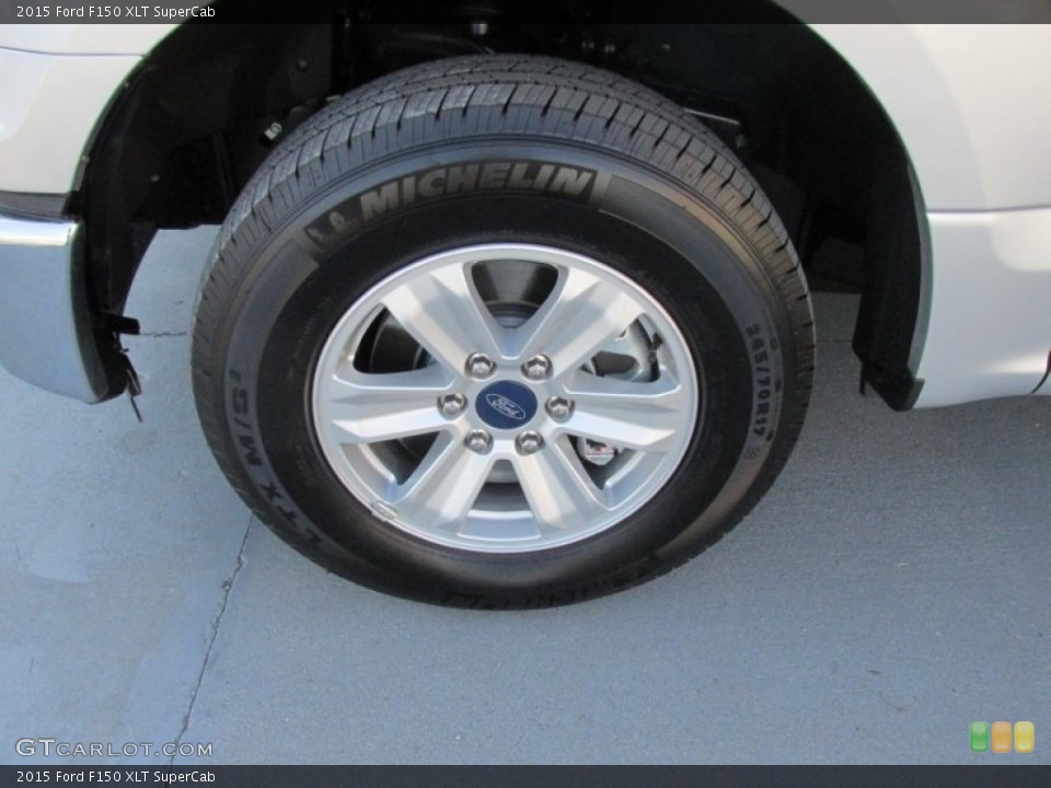 2015 Ford F150 XLT SuperCab Wheel and Tire Photo #107947279