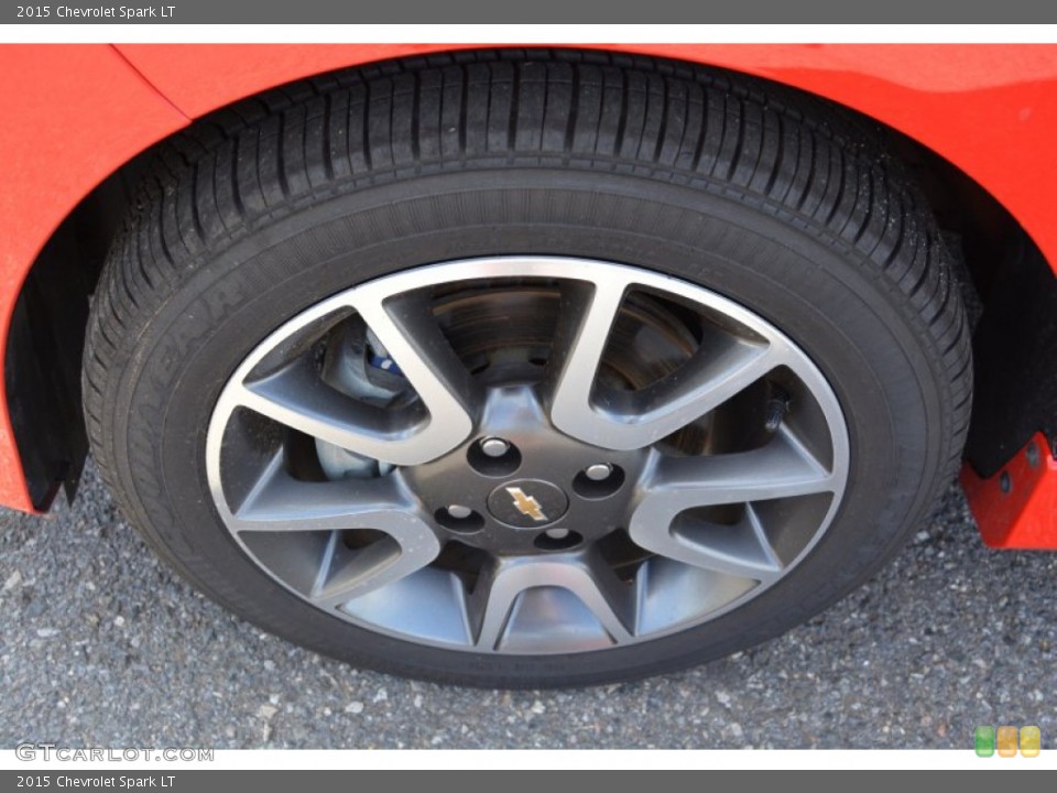 2015 Chevrolet Spark LT Wheel and Tire Photo #107971589