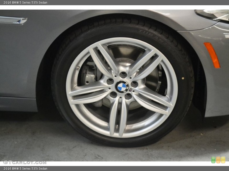 2016 BMW 5 Series 535i Sedan Wheel and Tire Photo #107985478