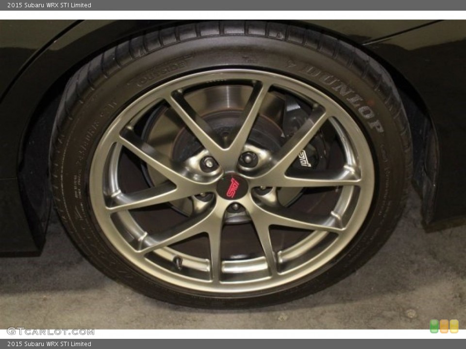 2015 Subaru WRX STI Limited Wheel and Tire Photo #107987926
