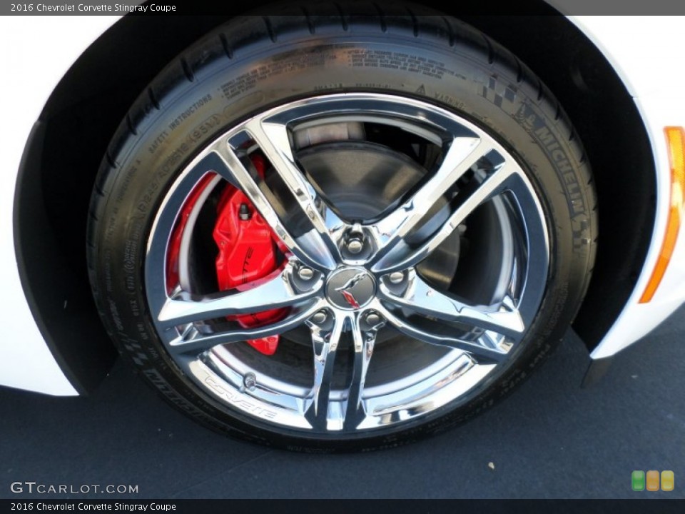 2016 Chevrolet Corvette Stingray Coupe Wheel and Tire Photo #107991609