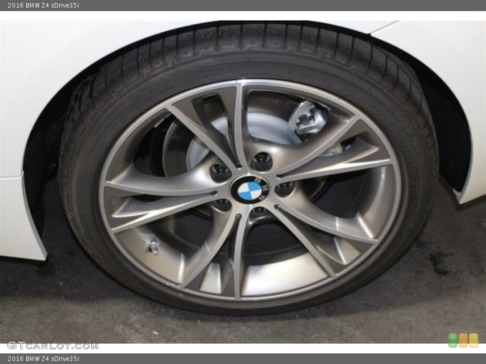 2016 BMW Z4 sDrive35i Wheel and Tire Photo #107991941