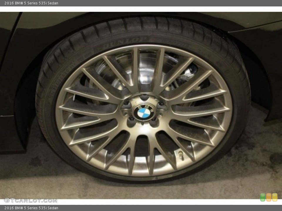 2016 BMW 5 Series 535i Sedan Wheel and Tire Photo #107992140
