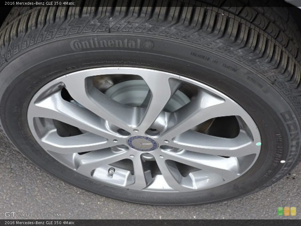 2016 Mercedes-Benz GLE 350 4Matic Wheel and Tire Photo #107998907