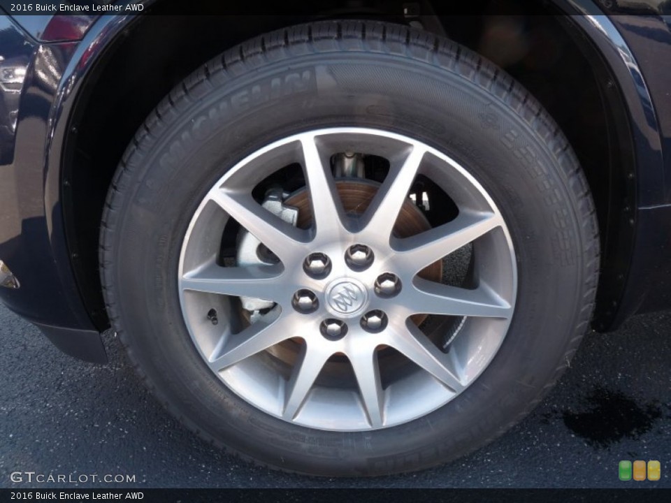 2016 Buick Enclave Leather AWD Wheel and Tire Photo #108010328