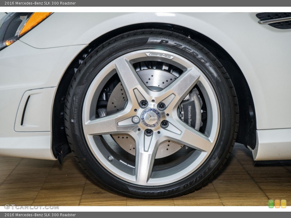 2016 Mercedes-Benz SLK 300 Roadster Wheel and Tire Photo #108015212
