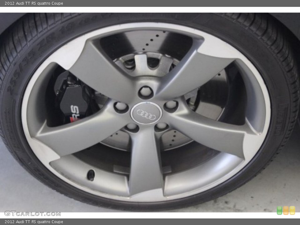 2012 Audi TT RS quattro Coupe Wheel and Tire Photo #108016091