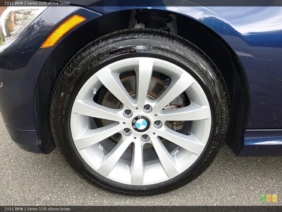 2011 BMW 3 Series 328i xDrive Sedan Wheel and Tire Photo #108016565