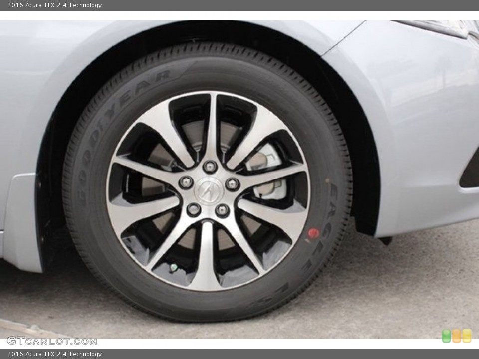 2016 Acura TLX 2.4 Technology Wheel and Tire Photo #108041438