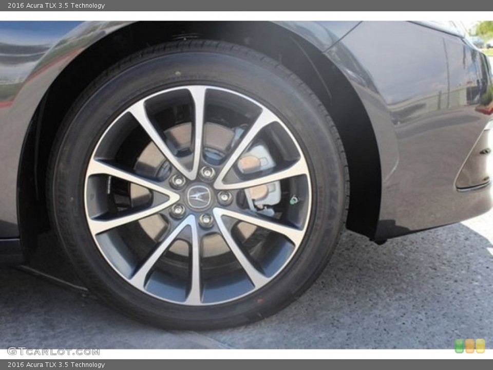 2016 Acura TLX 3.5 Technology Wheel and Tire Photo #108042596