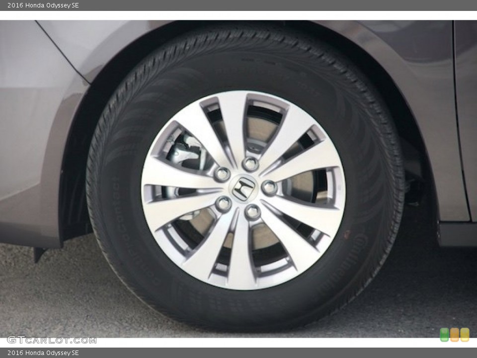 2016 Honda Odyssey SE Wheel and Tire Photo #108043250