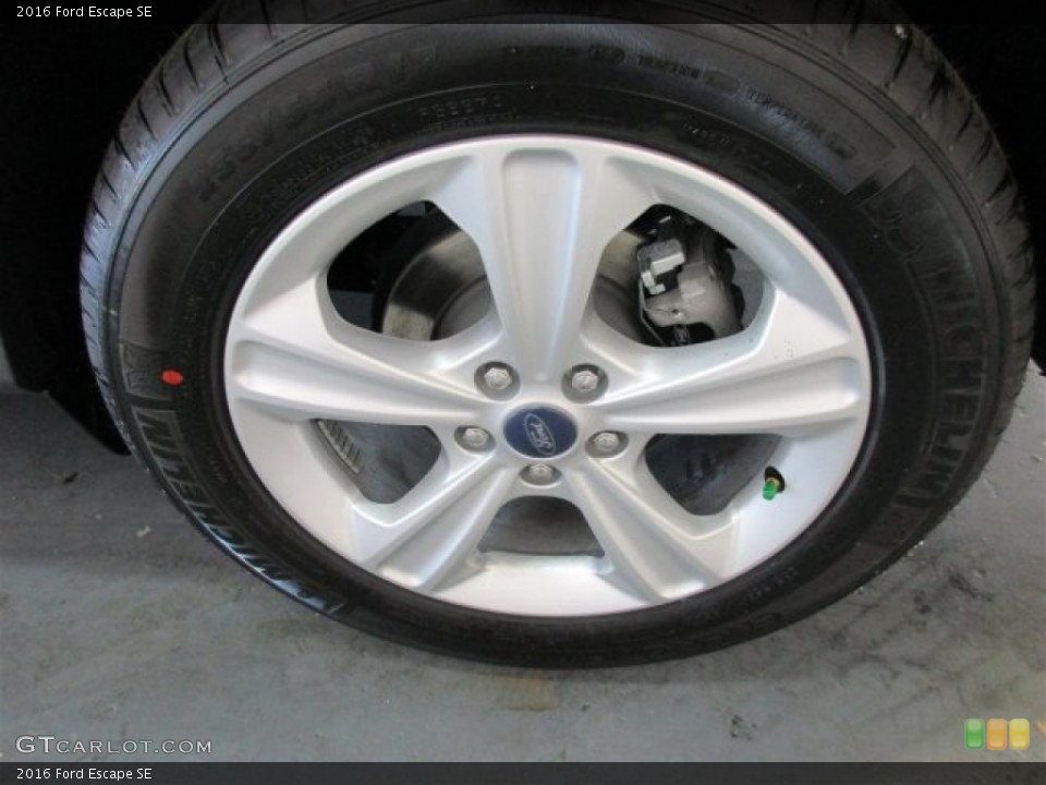 2016 Ford Escape SE Wheel and Tire Photo #108059269