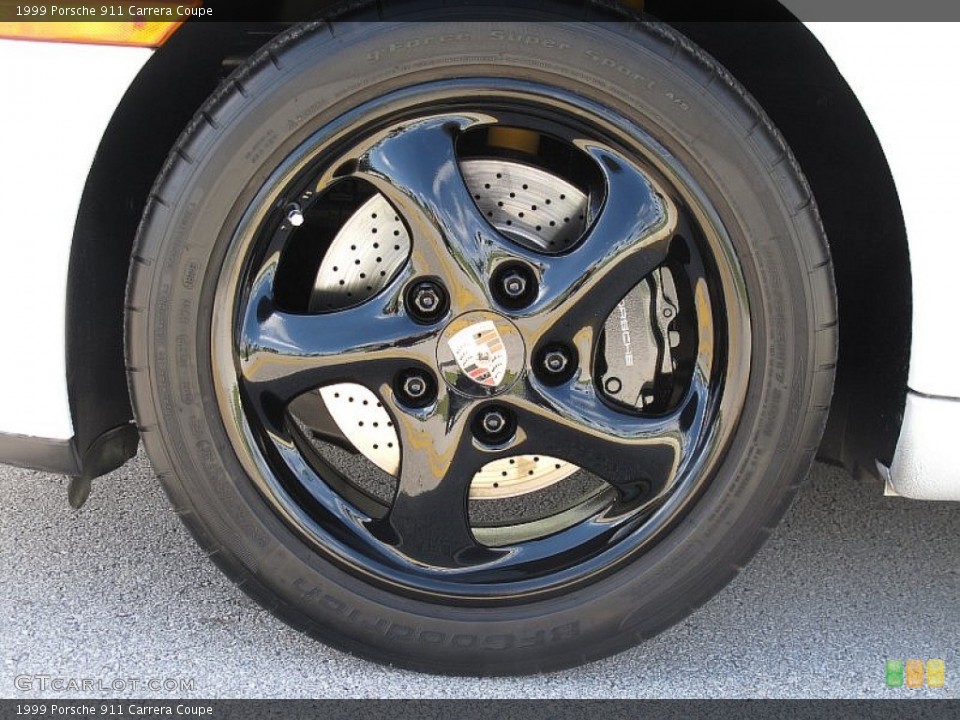 1999 Porsche 911 Carrera Coupe Wheel and Tire Photo #108060808