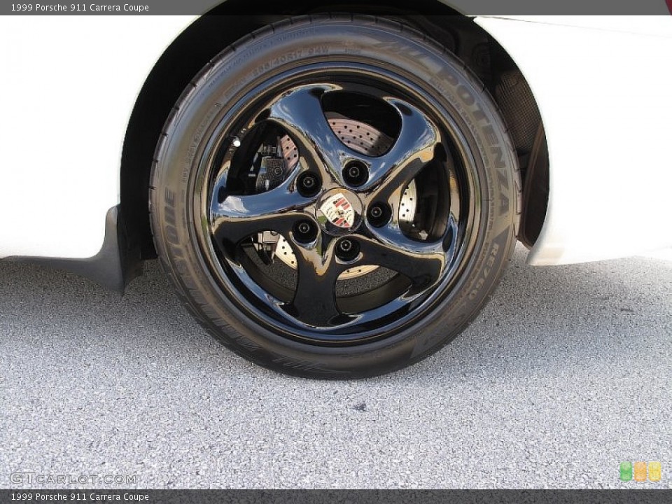 1999 Porsche 911 Carrera Coupe Wheel and Tire Photo #108060841