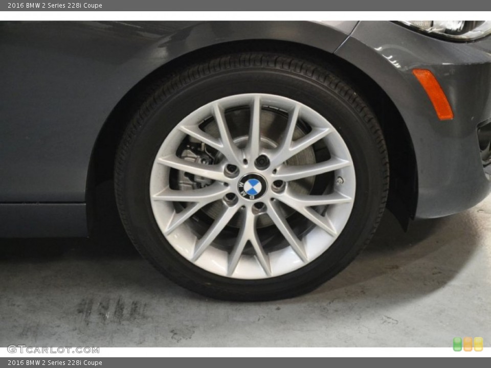 2016 BMW 2 Series 228i Coupe Wheel and Tire Photo #108066565