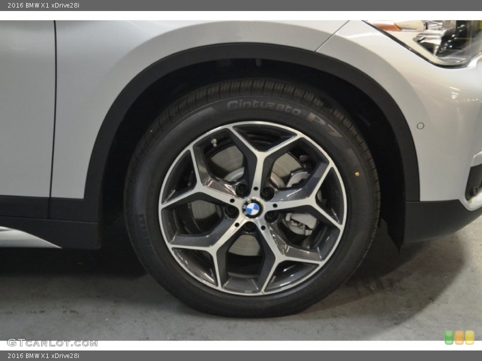 2016 BMW X1 xDrive28i Wheel and Tire Photo #108066754