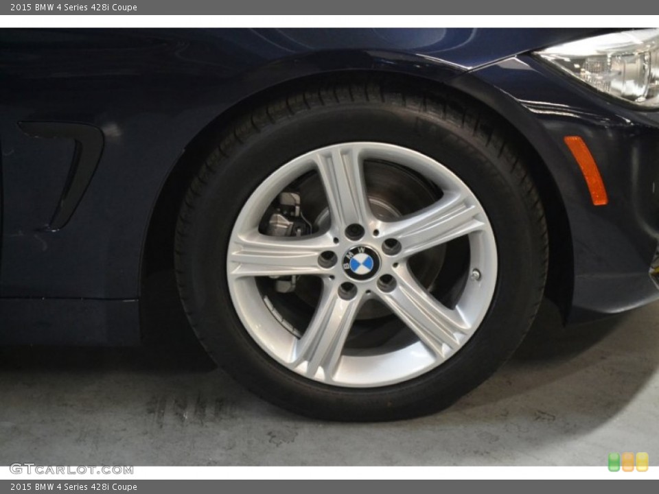 2015 BMW 4 Series 428i Coupe Wheel and Tire Photo #108067384