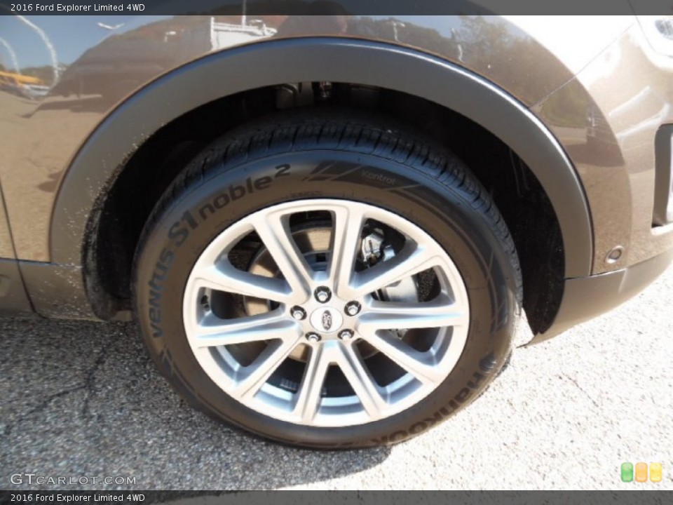2016 Ford Explorer Limited 4WD Wheel and Tire Photo #108068968