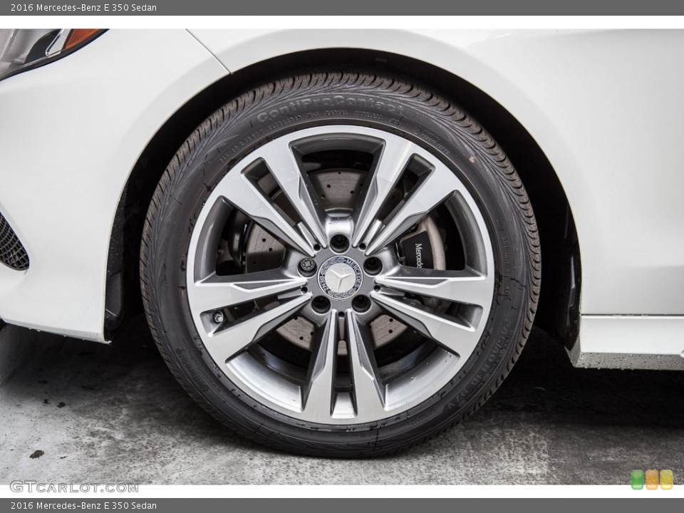 2016 Mercedes-Benz E 350 Sedan Wheel and Tire Photo #108075100