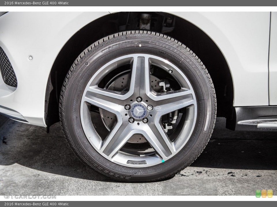 2016 Mercedes-Benz GLE 400 4Matic Wheel and Tire Photo #108075883
