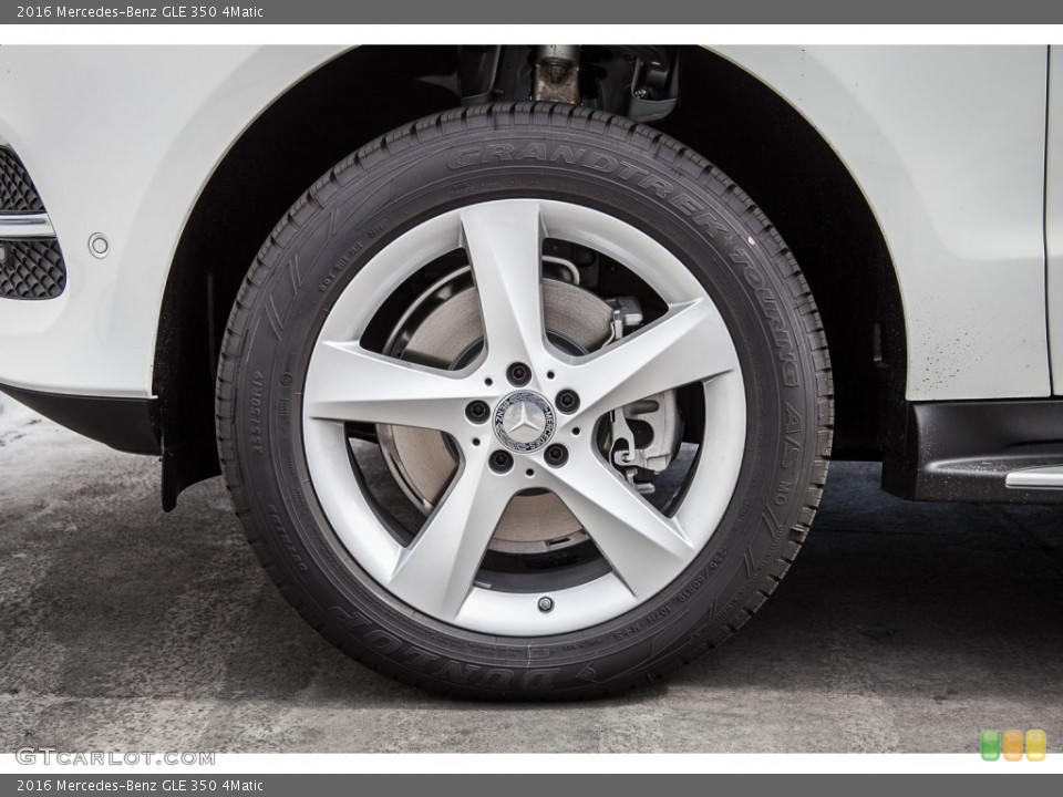 2016 Mercedes-Benz GLE 350 4Matic Wheel and Tire Photo #108077572