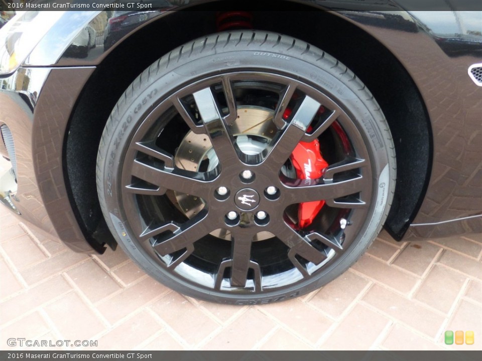 2016 Maserati GranTurismo Convertible Wheels and Tires