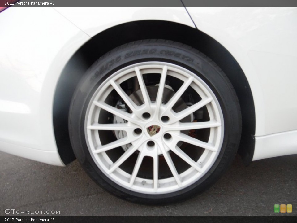 2012 Porsche Panamera 4S Wheel and Tire Photo #108082601