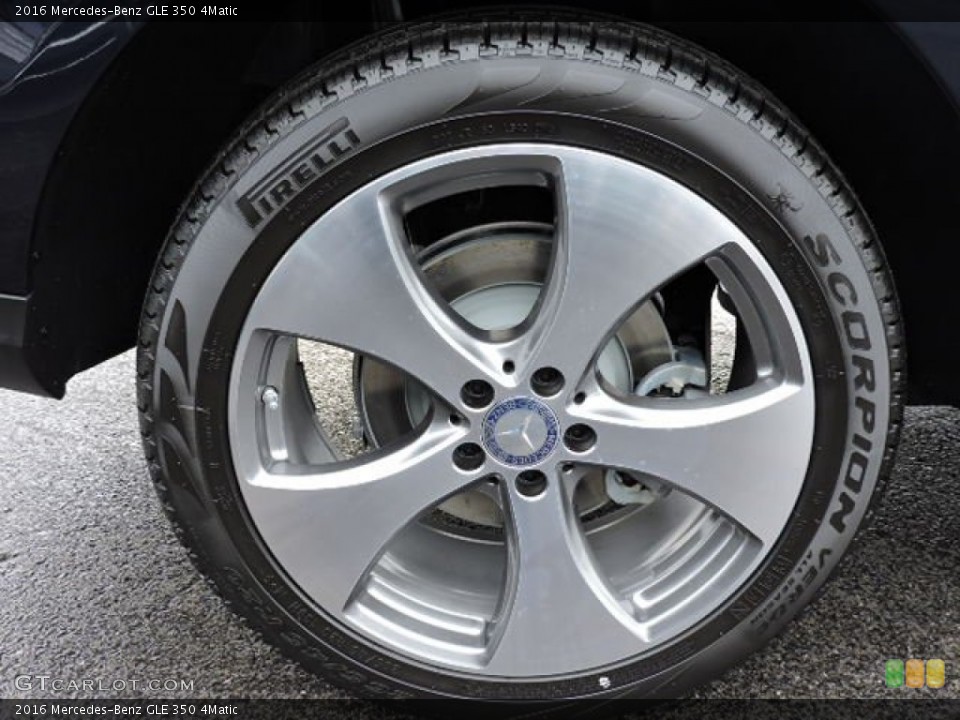 2016 Mercedes-Benz GLE 350 4Matic Wheel and Tire Photo #108094100