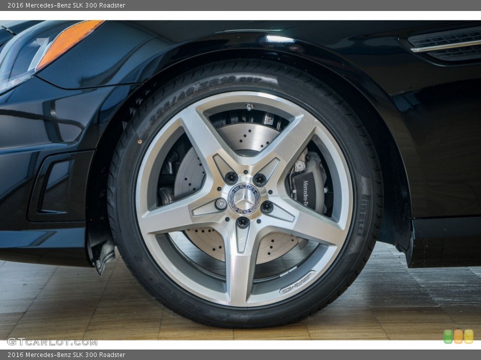 2016 Mercedes-Benz SLK 300 Roadster Wheel and Tire Photo #108098222