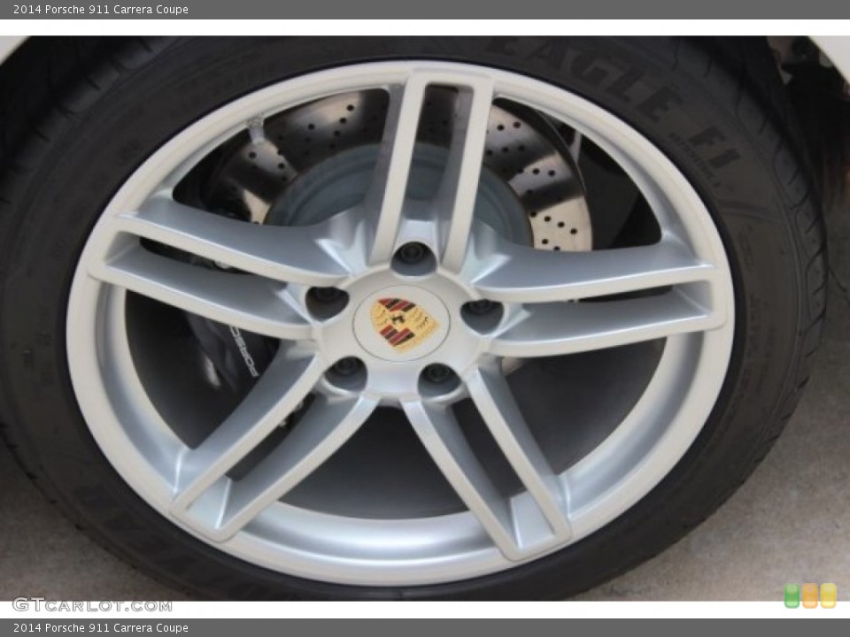 2014 Porsche 911 Carrera Coupe Wheel and Tire Photo #108115197