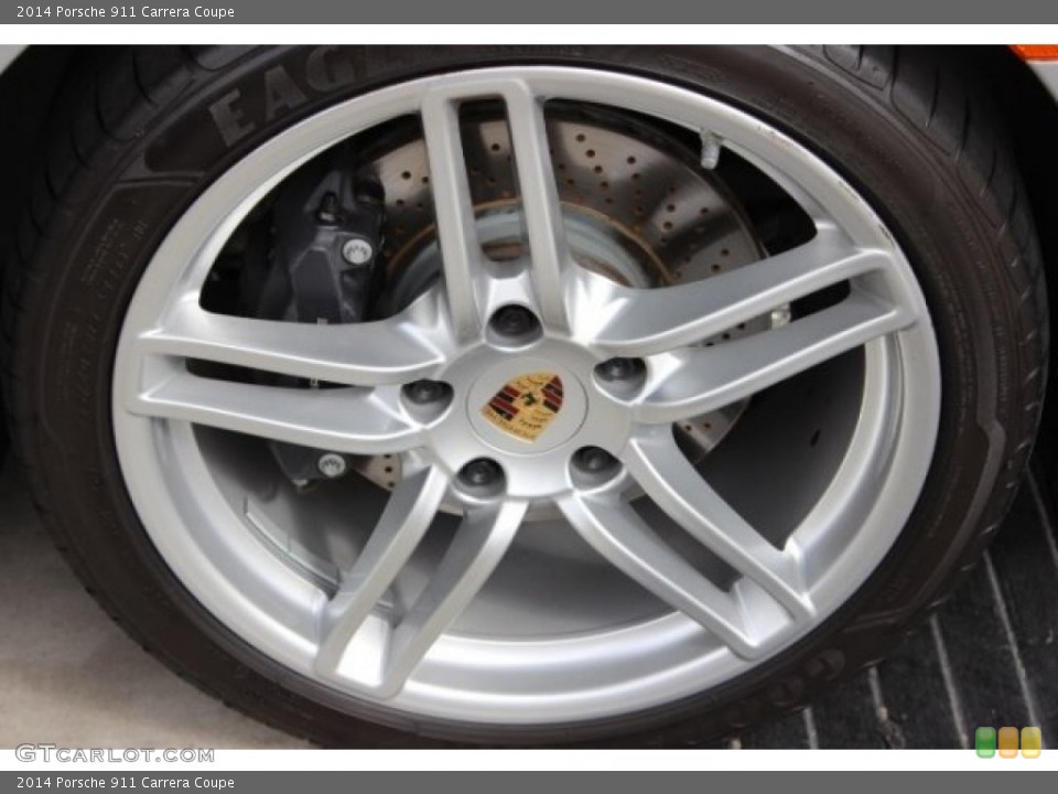 2014 Porsche 911 Carrera Coupe Wheel and Tire Photo #108115365