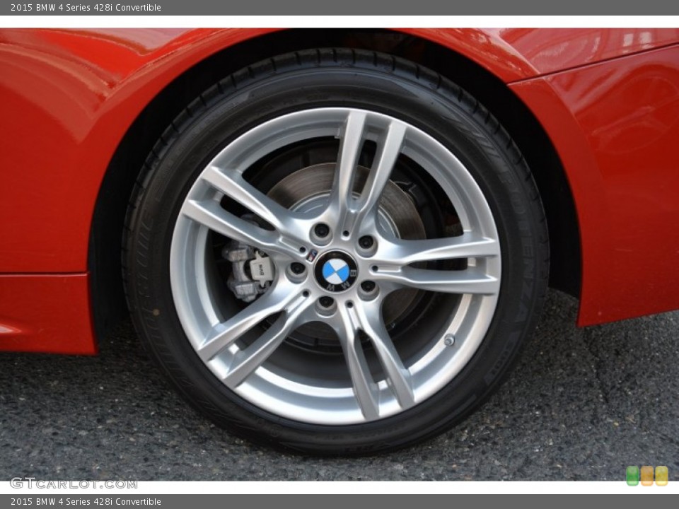 2015 BMW 4 Series 428i Convertible Wheel and Tire Photo #108120762